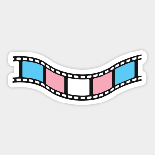 Film Strip - Trans Pride Sticker